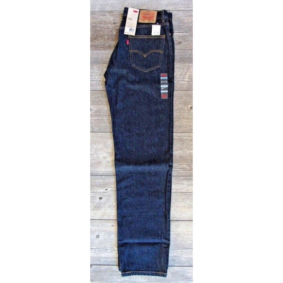 Mens LEVI'S 550 Relaxed Fit Tapered Leg Dark Wash Cotton Denim Jeans - NEW - NWT